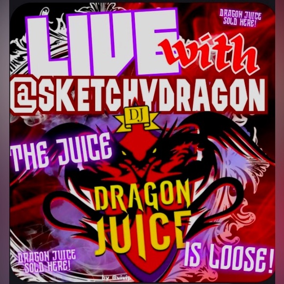 LIKE THIS TO BE NOTIFIED WHEN I GO LIVE!!!
LIVE WITH SKETCHY DRAGON - Picture 1 of 1